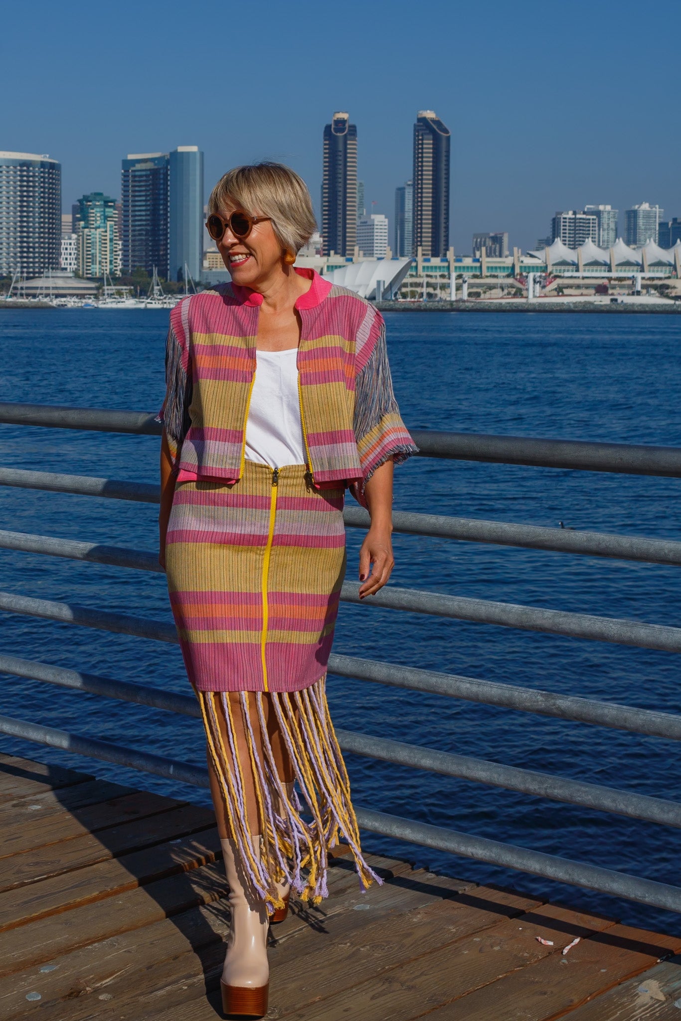 Sunset Waterfall Skirt