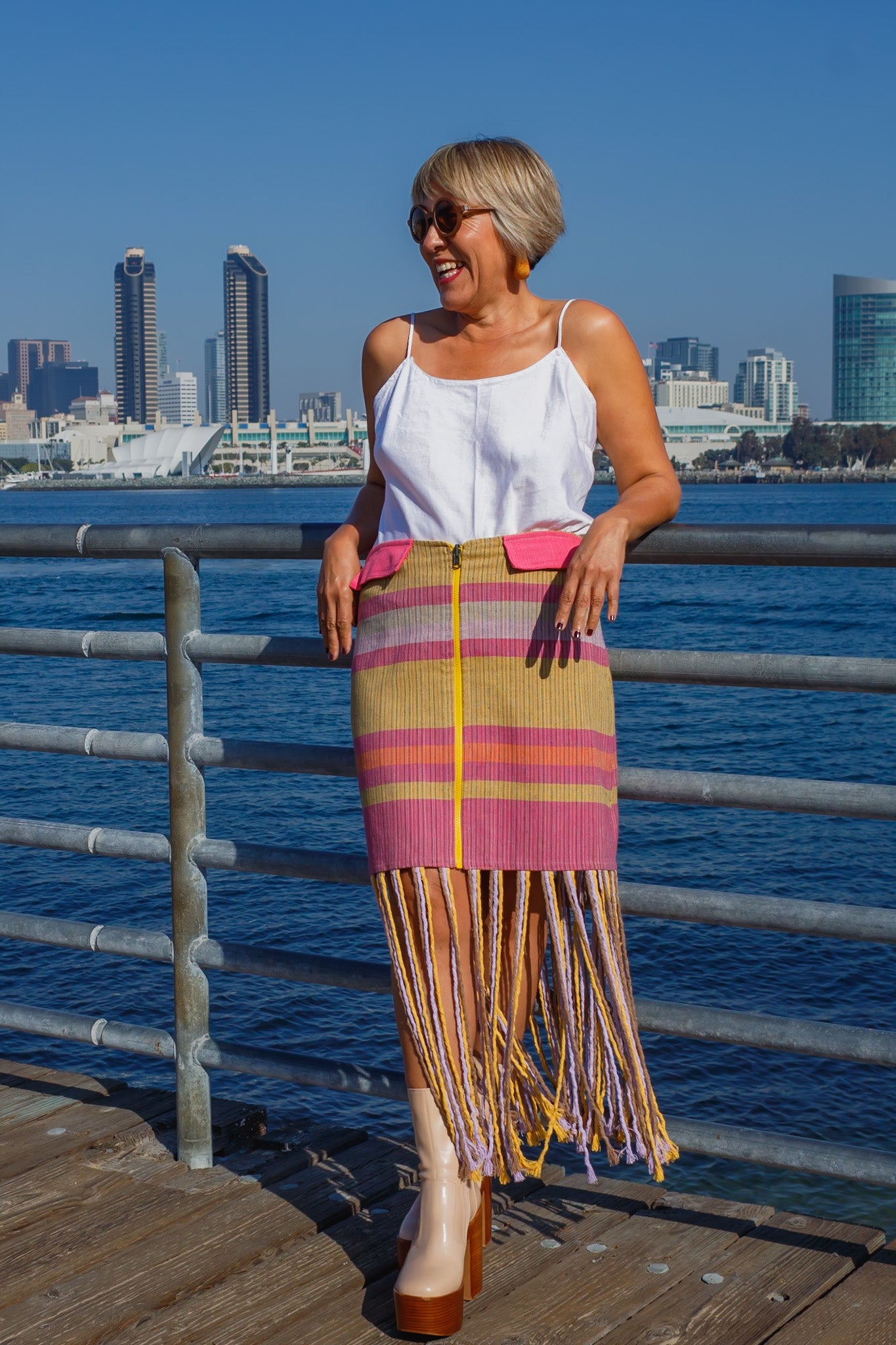 Sunset Waterfall Skirt