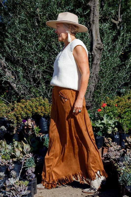 Falda Suede - Nativa de Corazón