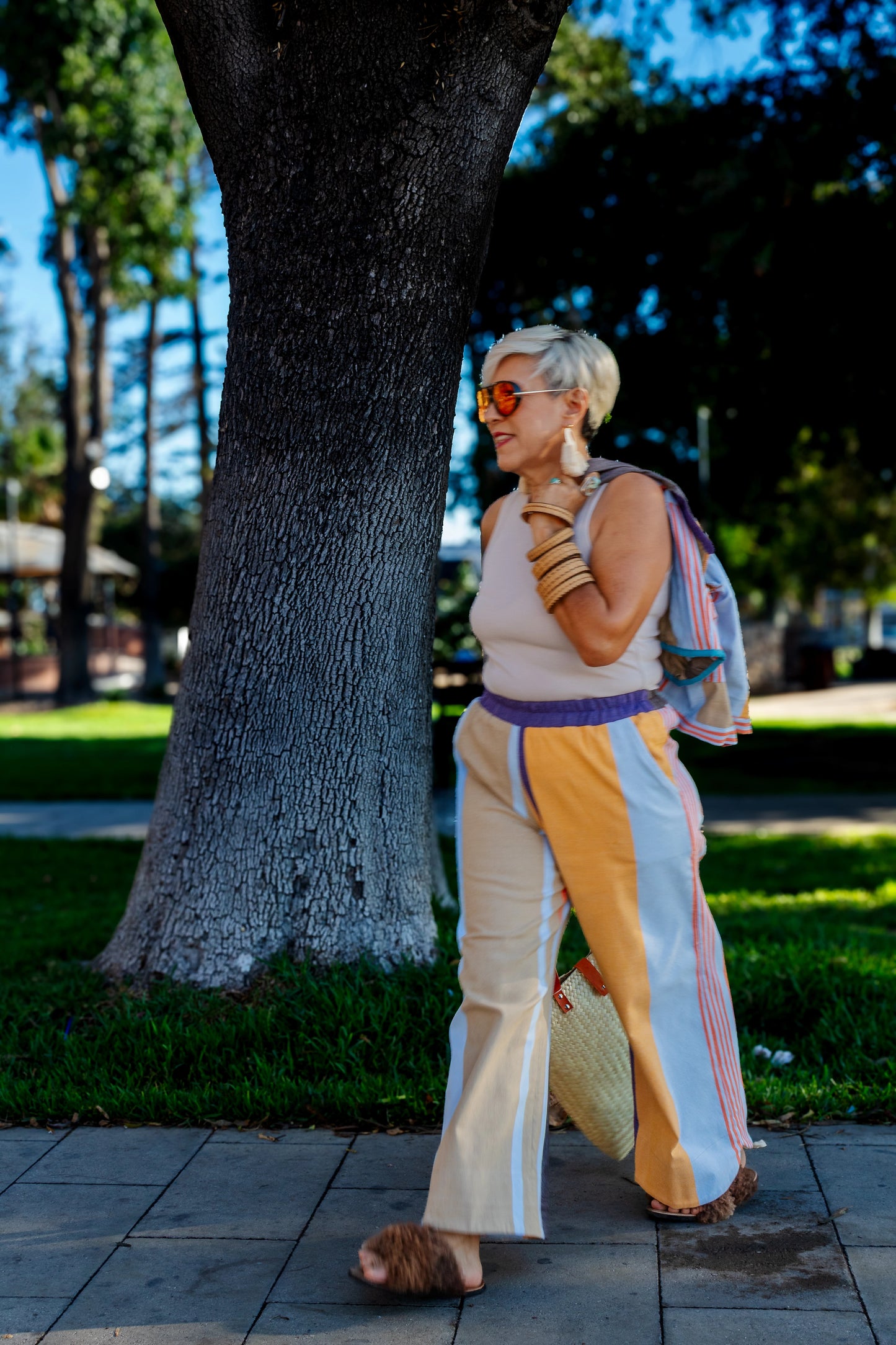 Pantalón Guzío, moda artesanal (pieza única) - Nativa de Corazón