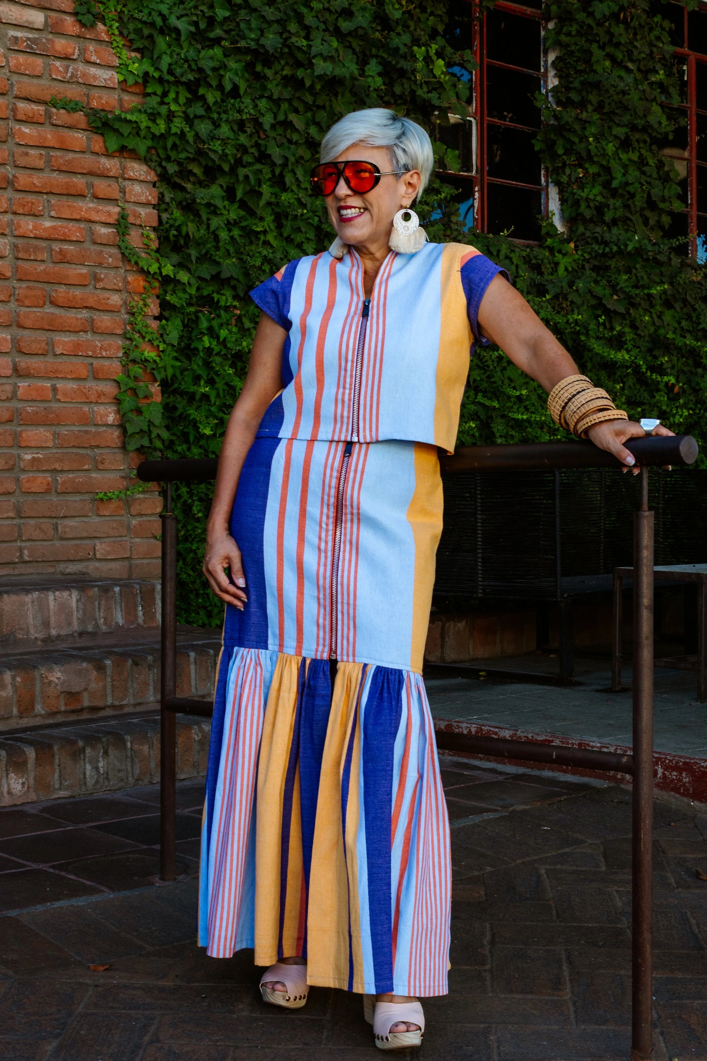 Chaleco Guzío, moda artesanal (pieza única) - Nativa de Corazón