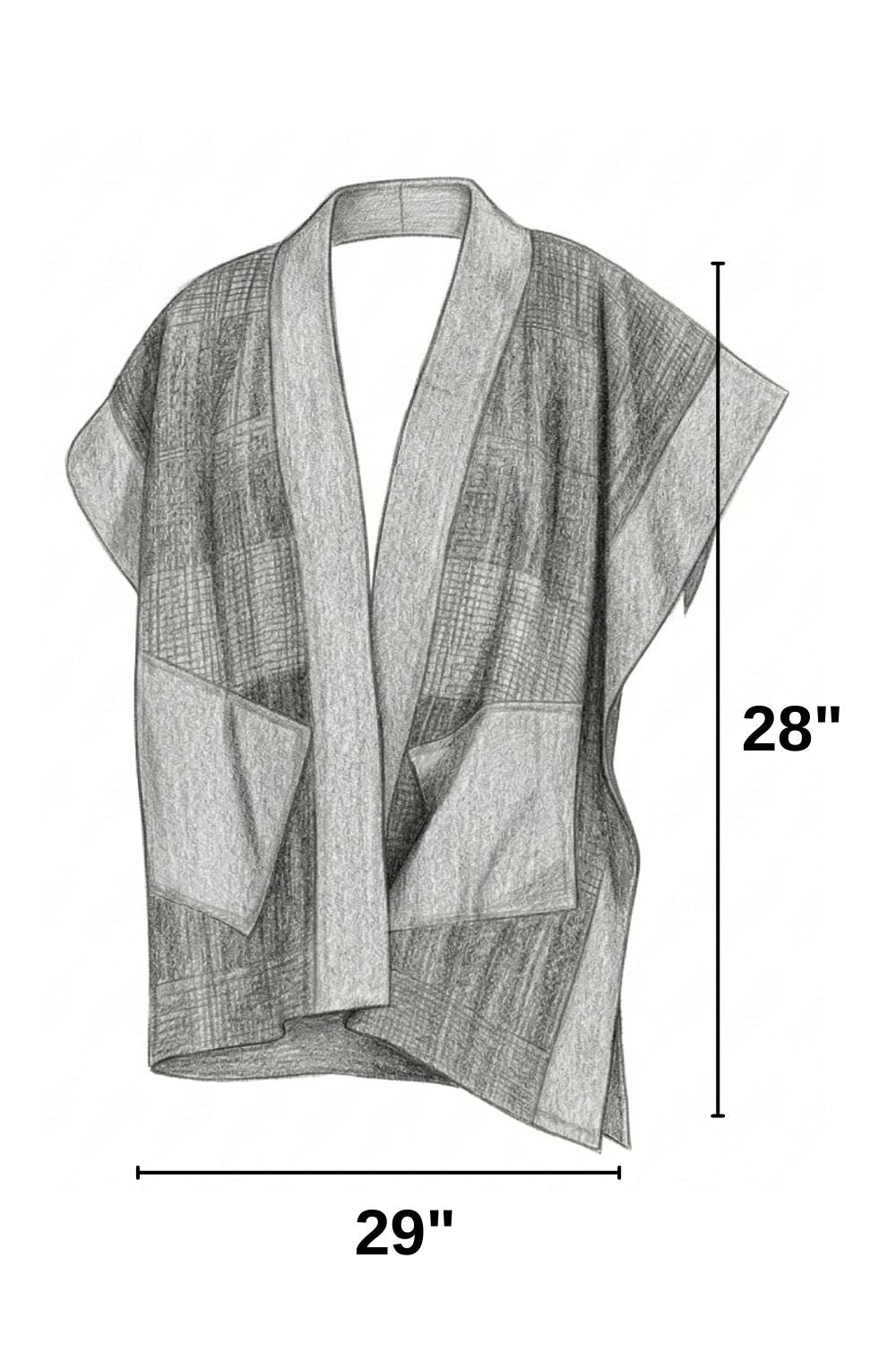 Chaleco Firmamento, moda artesanal (pieza única) - Nativa de Corazón