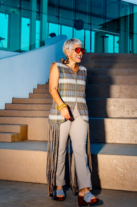 Chaleco Nexo, Moda artesanal mexicana 1