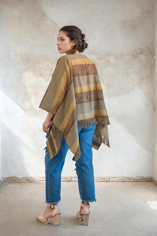 Raíces Poncho, handmade (unique pieces)