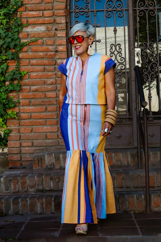Chaleco Guzío, moda artesanal (pieza única) - Nativa de Corazón