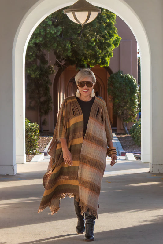 Kimono Sicarú, Unique Piece (Mexican artisanal fashion)