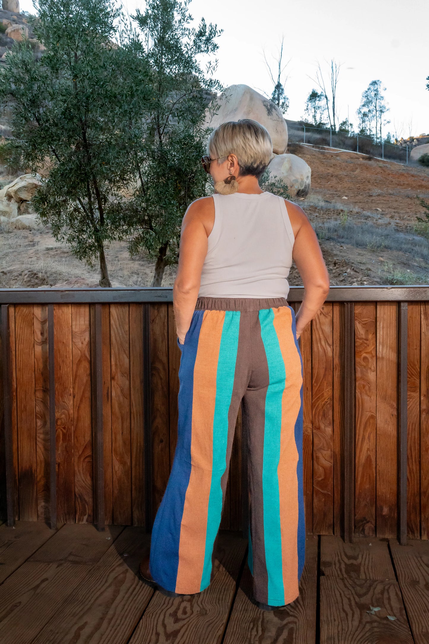 Ant Pants, handcrafted fashion (unique piece)