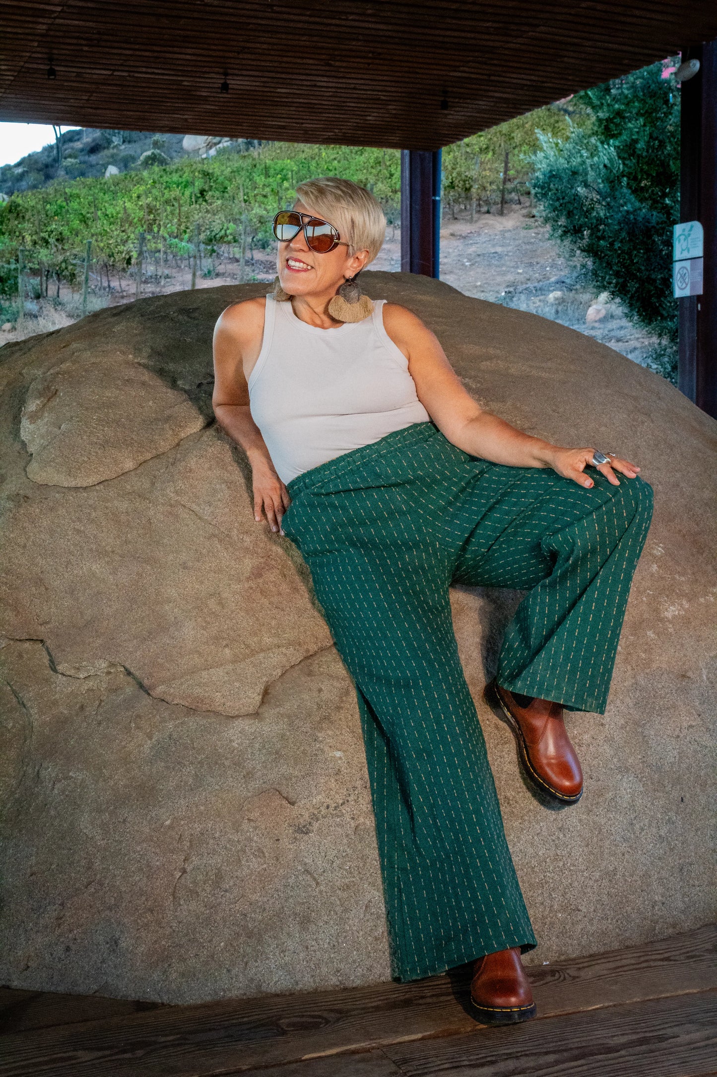 Ant Pants, handcrafted fashion (unique piece)