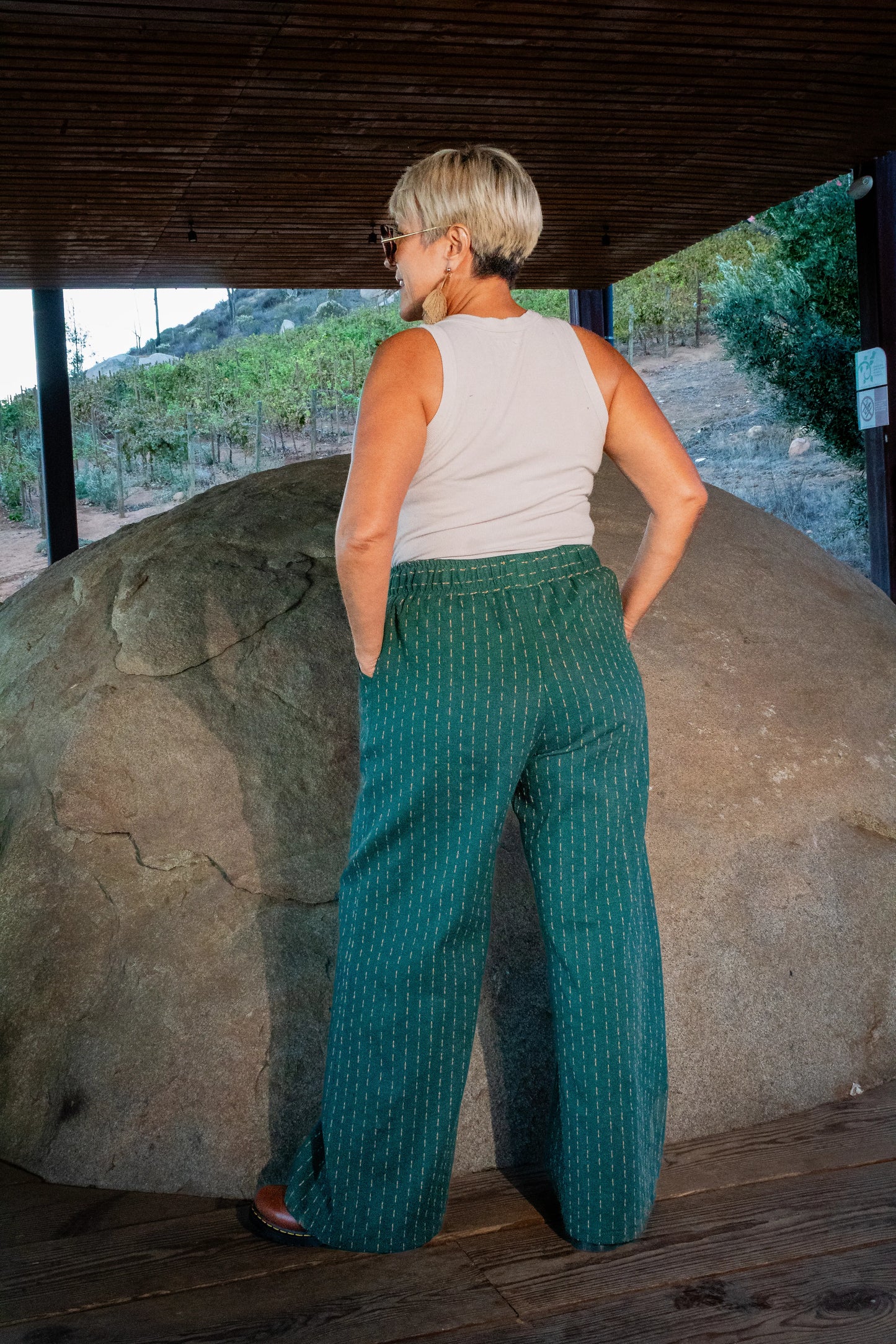 Ant Pants, handcrafted fashion (unique piece)