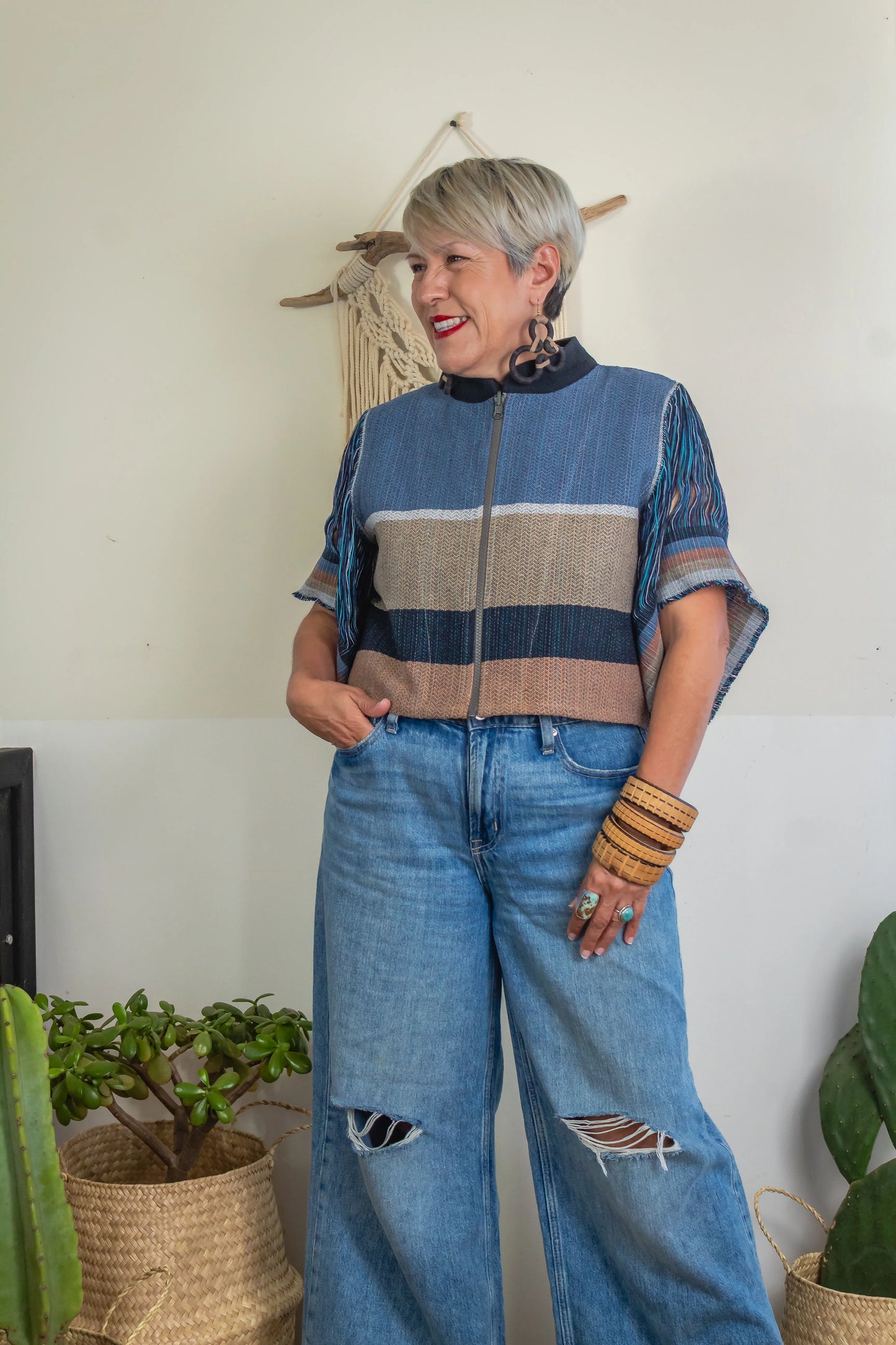 Raíces jacket, handmade (unique piece)