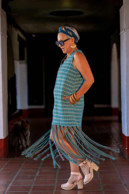 Ocotlán dress, handmade (unique piece)
