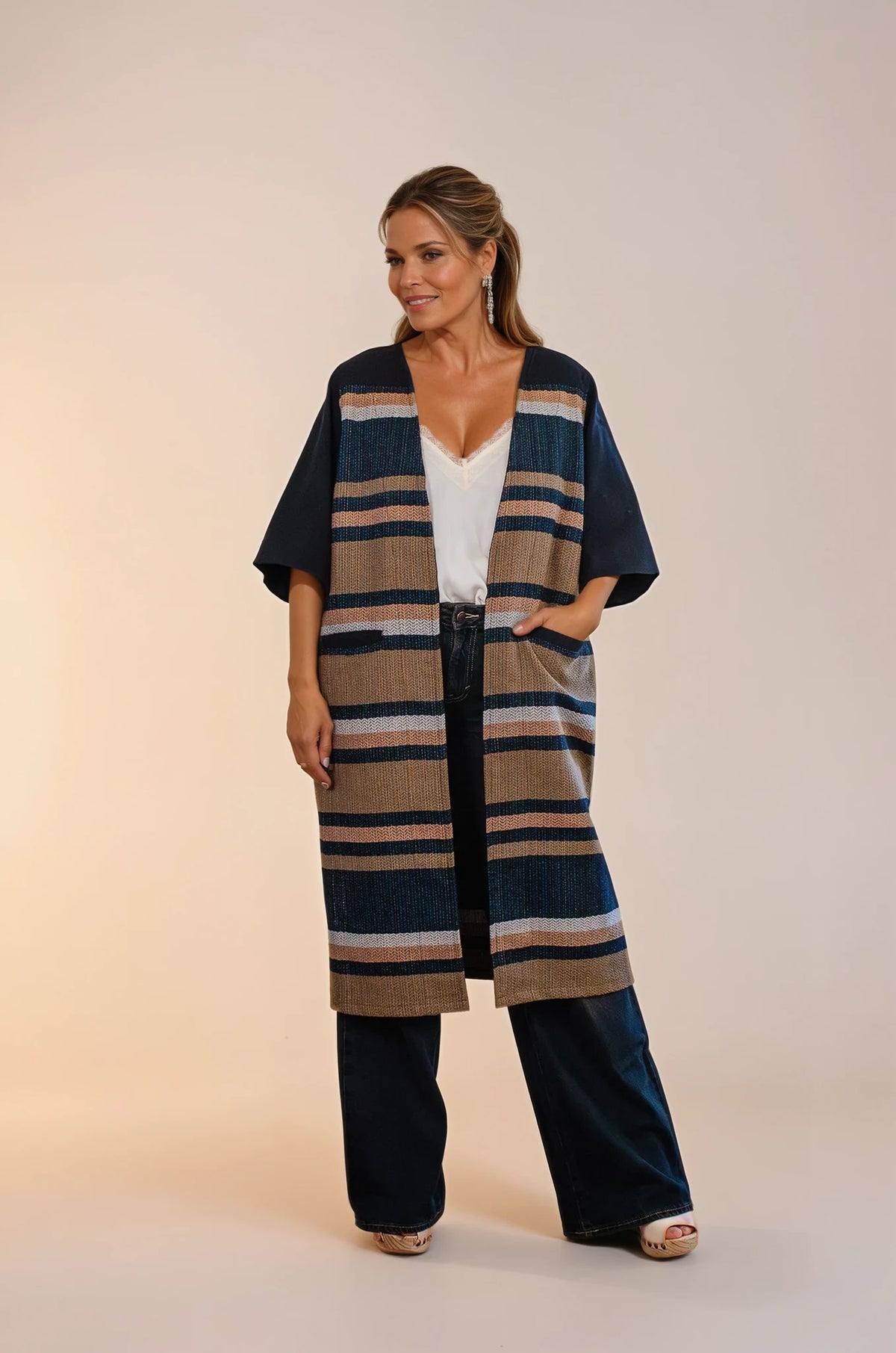 Saco Estelar, moda artesanal (pieza única) - Nativa de Corazón